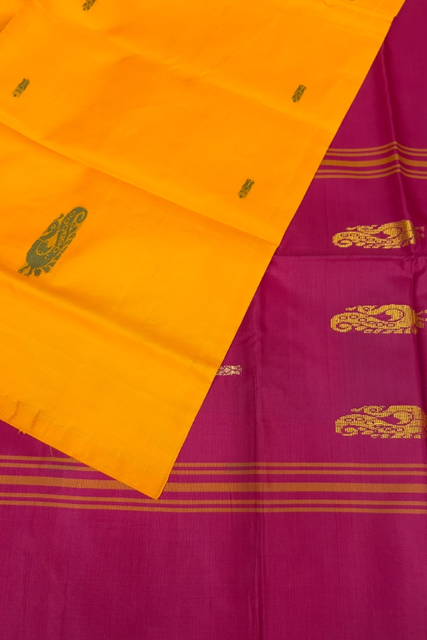 Banana Pith in Golden Orange