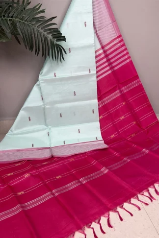 Banana Pith in Mint Blue