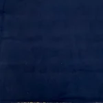 Sungudi Cotton Saree in rama green and navy blue