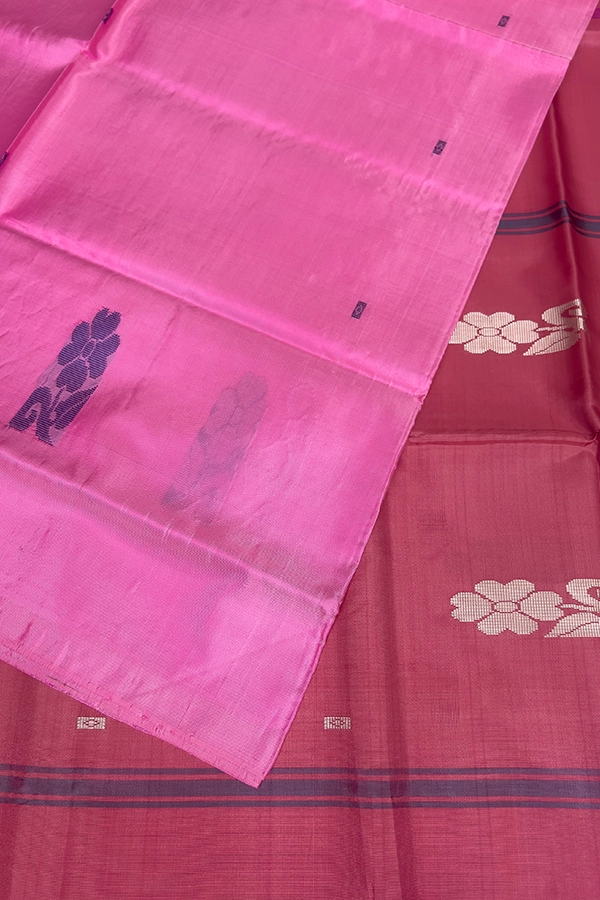bananapith pink-pallu