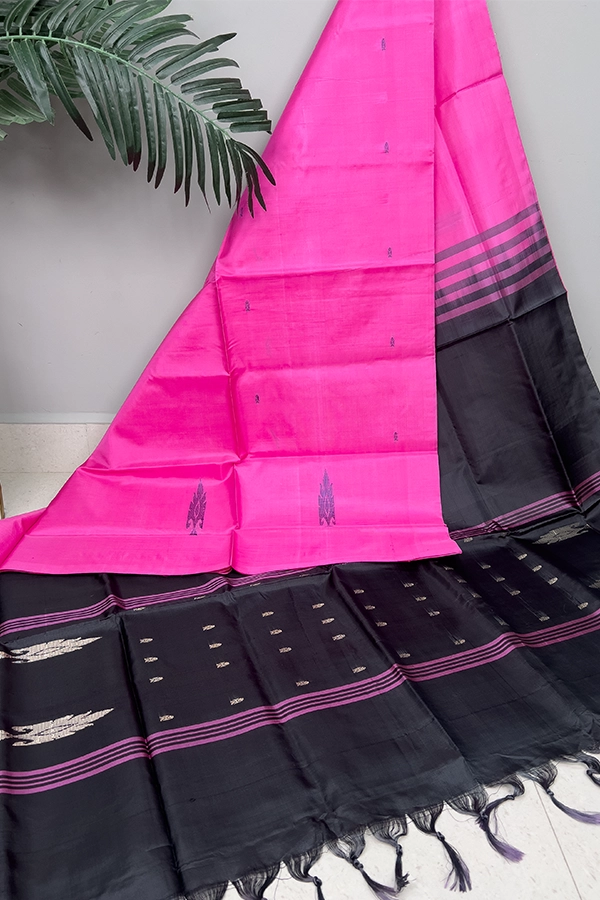 Bananapith saree pink- main