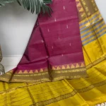 Bananapith saree -megenta main